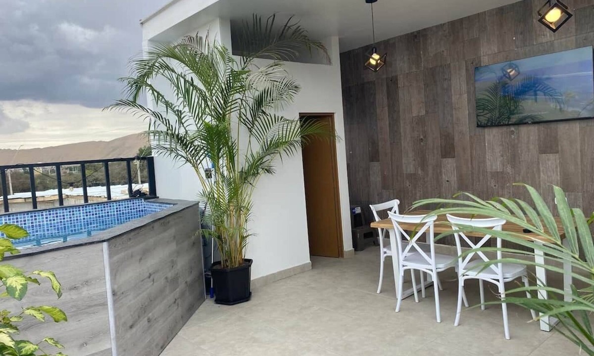 Ica House | 2 pisos con parrilla y terraza