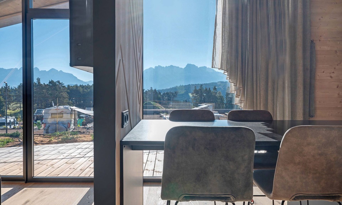 Nova Ponente Apartment | Apartment 'X-Camping Lodge 4' with Dolomite Views, Private Terrace and Wi-Fi