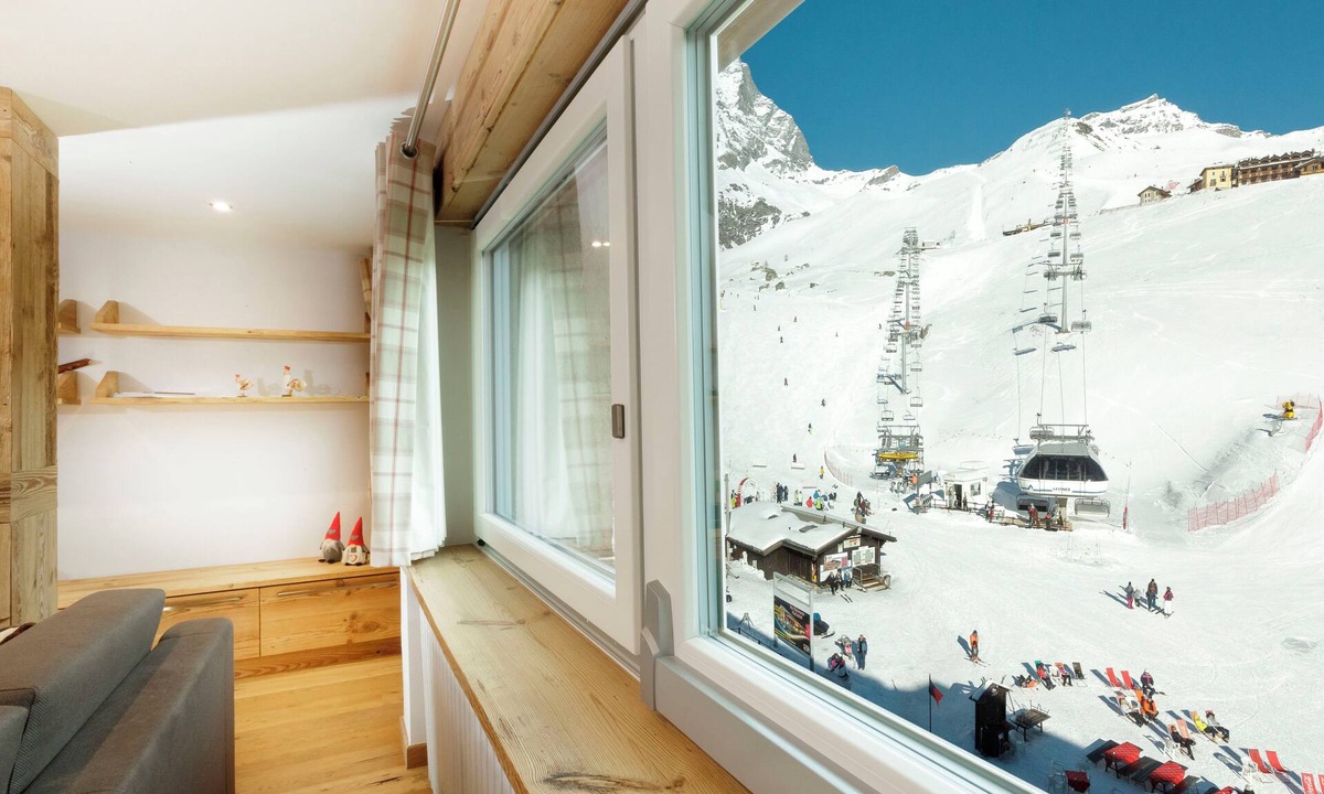 Cervinia Apartment | Maison Rêve Blanc - Panoramic Ski in - Ski out