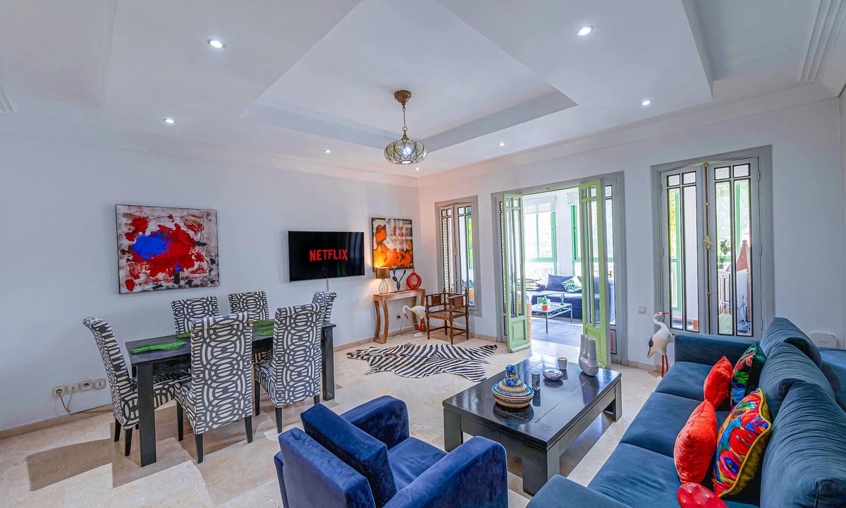 Hivernage Apartment | Oasis Hivernage Center with 2 bedroom avec Piscine & Terrasse