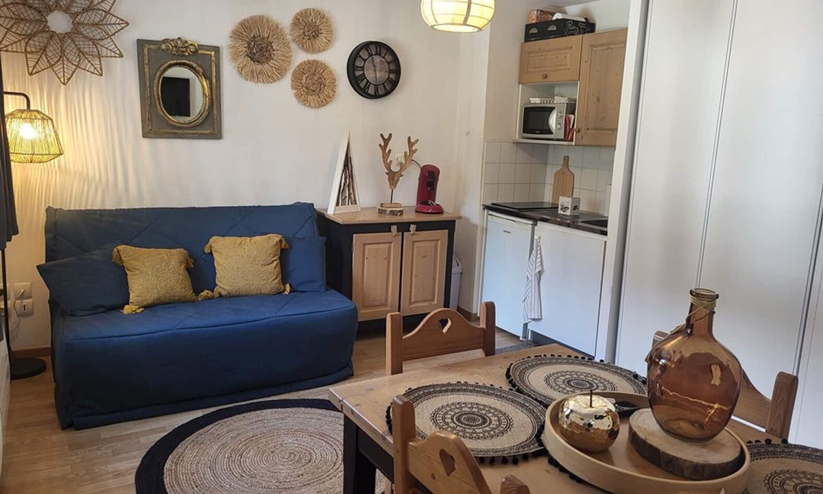 Montgenevre Apartment | Studio Cabine pour 4 Personnes Face aux Pistes de Montgenèvre