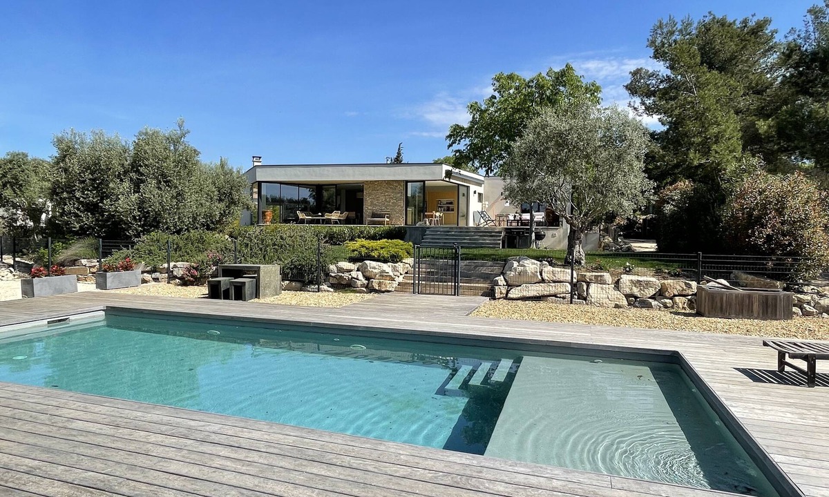 Caremeau Villa | Villa Darchitecte Avec Piscine