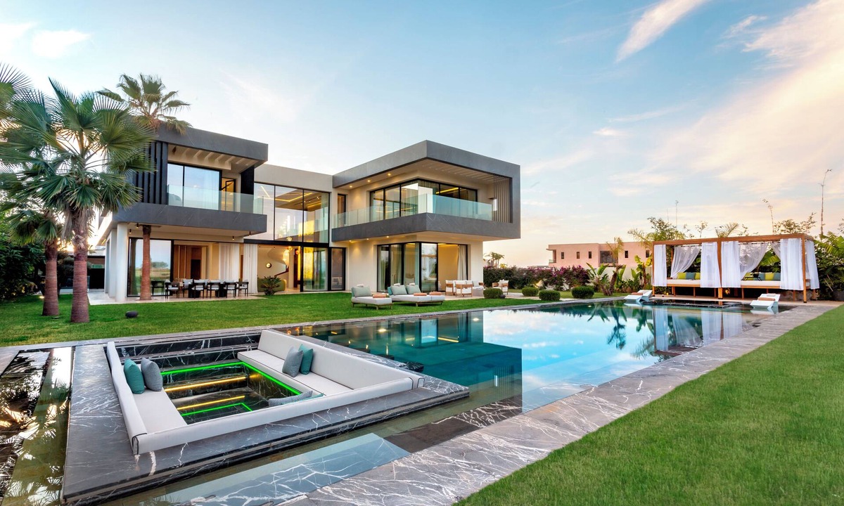 El Aggada Villa | Villa Harmonie Luxe & Bien-être in the golf residence with spa