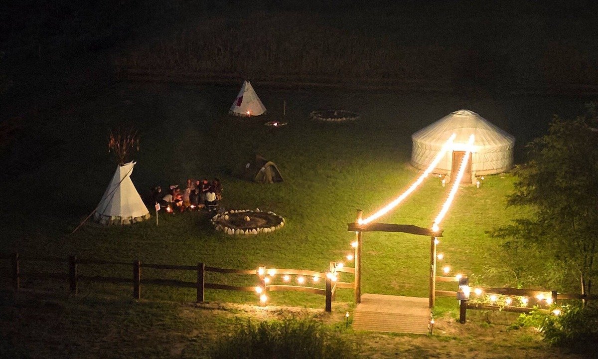 Carpignano Sesia RV Rental | Yurt and Tepee in Nature: for a Magical Stay