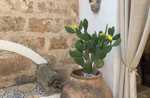 Macari House | Ancient sea and sunset view millstone with swimming pool