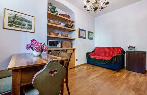 Breguzzo Apartment | Apartment "Casa Nel Borgo Iris" with Mountain View and Shared Garden