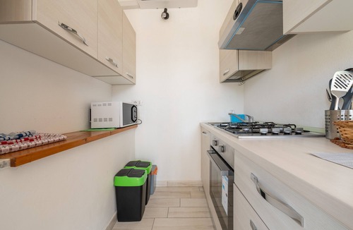 Teulada Apartment | Apartment 'Da Miky Casa Vacanze 2' with Mountain View, Wi-Fi and Air Conditioning