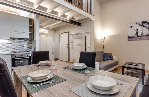 Isolotto Apartment | Apartment 'Easy Loft Firenze' with Wi-Fi and Air Conditioning