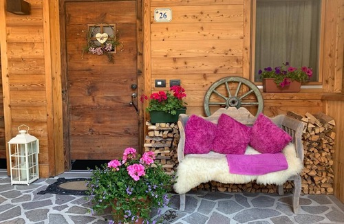 San Giovanni di Fassa Apartment | Apartment 'Rita' with Mountain View, Private Garden and Wi-Fi