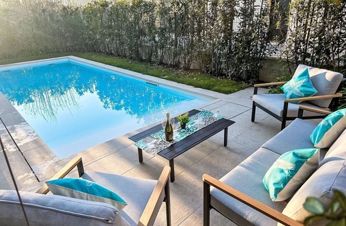 Costermano Villa | Beautiful private villa for 6 people with WIFI, private pool, A/C, TV, patio and panoramic view