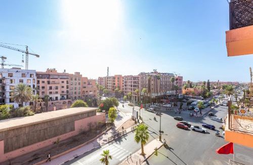 Majorelle Apartment | Chic Majorelle Apartment with Balcony and city view Central & Calm Marrakech