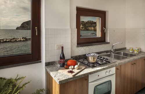 Sant'Angelo Apartment | Comfortable apartment with terrace on the sea.