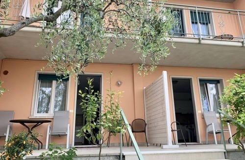 Malcesine Apartment | Da Costanza Montagna Primo Piano 5 with Mountain View, Pool, Wi-Fi, A/C & Garden; Pet-Friendly