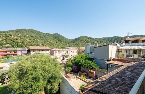 Teulada Apartment | 'Da Miky Studio Apartment' with Mountain View, Wi-Fi, and Air Conditioning