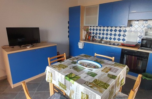 Trinita d'Agultu Apartment | Flat with Seeview, pool, terrace