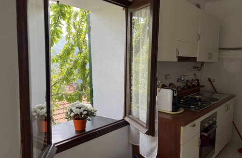 Molini di Triora House | Grandpa Memé mountain house with panoramic outdoor area
