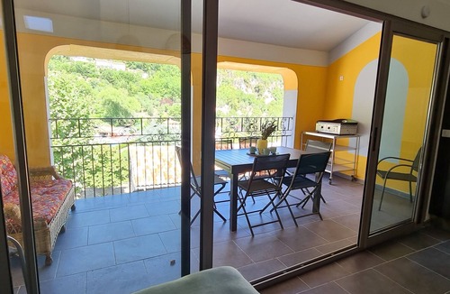 Bouyon Apartment | Hinterland, 35 minutes from Nice, air-conditioned duplex, sleeps 6 from 2 nights