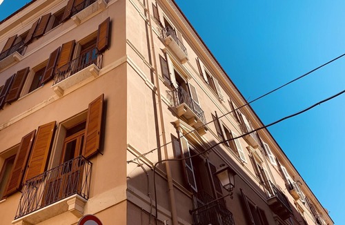 Marina District Apartment | Homerez - Studio 3 km away from the beach for 4 ppl. with balcony at Cagliari