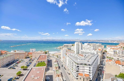 Le Pharo Apartment | L'Horizon - 3 ch climatisé avec vue mer incroyable