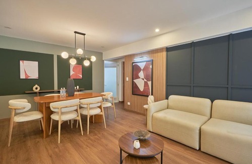 Armendariz Apartment | Modern Acacias Spacious 2BR with Balcony, Steps from Larcomar