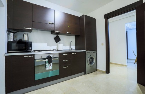Gueliz Apartment | Modern Apartment on Avenue Mohammed VI – Steps from Menara Mall