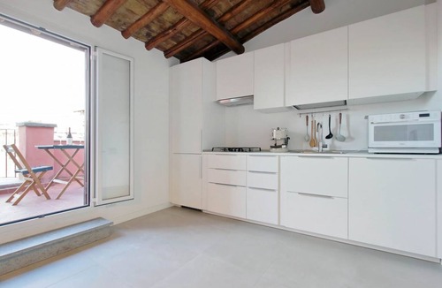 Rione XI Sant'Angelo Apartment | Panoramic penthouse for 8 with stunning view and wonderful terrace