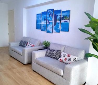 San Isidro Apartment | Pet Friendly Apart-Maximo 9 Personas-Piscina-Parrilla-Billar-Gimnasio