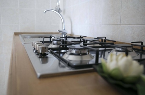 Santa Cesarea Terme Apartment | Residence Conchiglia San Giovanni - Three-room apartment with patio