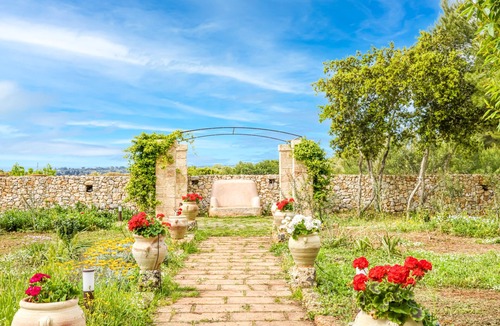 Presicce Apartment | Room 'Chiara - 5' with Private Terrace, Wi-Fi and Air Conditioning