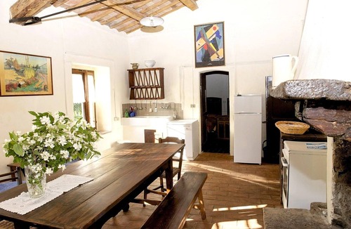 Modigliana House | Rustic Apartment in Modigliana with Pool