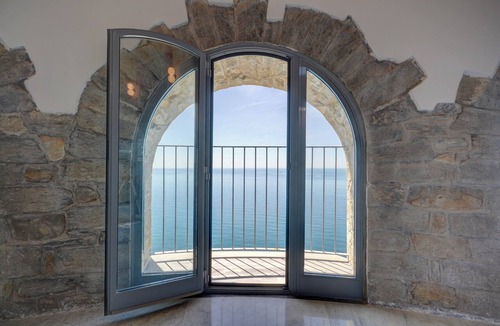 Zoagli Apartment | Sem Benelli Castle - Private Beach Access, 3 Bedrooms - Exclusive Residence