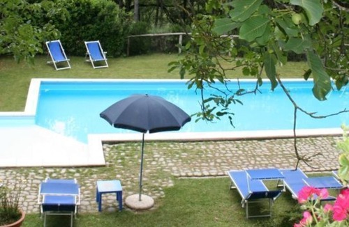 Scheggia Villa | Spacious villa with shady private garden and swimming pool. Small gym for the more sporty, satellite