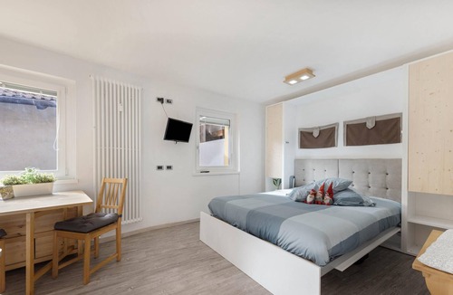 Tesero Apartment | Studio Apartment Casa Parè Francesca with Mountain View & Wi-Fi; Parking Available