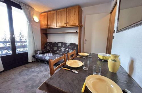 Risoul Apartment | Studio cabine 4 pers, centre station, casier à ski - FR-1-330-601