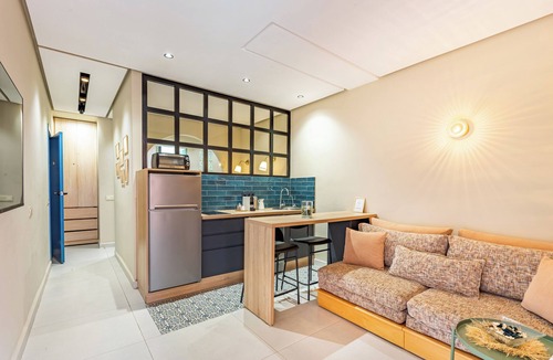 Daoudiate Apartment | Studio Deluxe Blue - with balcony