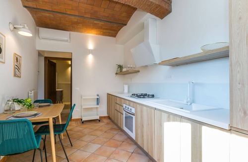 Guardistallo House | Stunning private villa for 3 guests with A/C, WIFI, TV, patio and pets allowed
