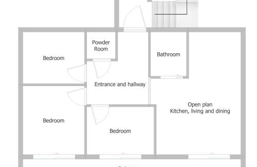 North Ward Apartment | Townsville Apartment on Paxton - First Floor