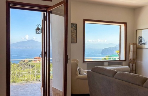 Priora House | Villa Blu Sorrento with a pool, hot tub, and ocean view