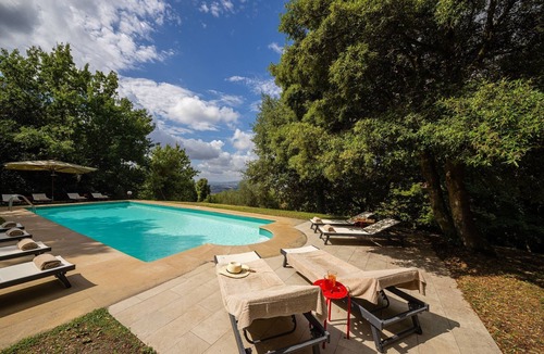 Gambassi Terme Villa | Villa Linchiano with Private Pool for 11 Guests