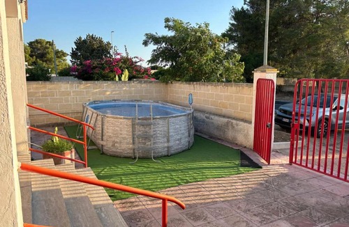 Torre Colimena Villa | Villa Tati con Piscina a soli 550 mt dal mare di Torre Colimena