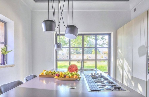 Surano Villa | Villa Tindaro: A modern and graceful two-story villa with the fascination of the typical courtyard houses of Salento area, with Free WI-FI.