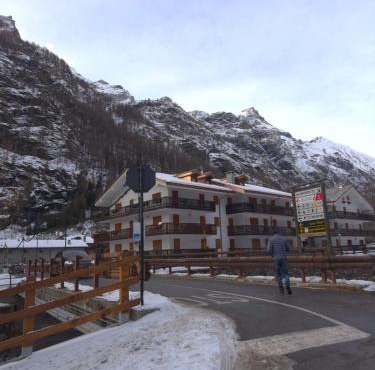 A stone's throw from the slopes in Gressoney
