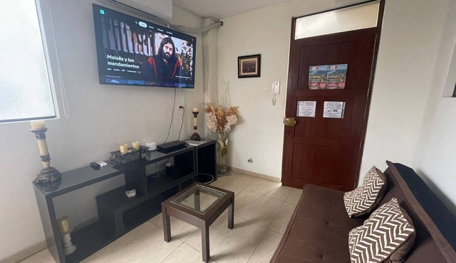 Apartment for two people in Lima, Peru.