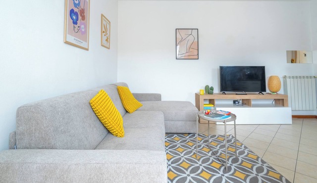 Apartment in the center of Bergamo and at the foot of the city high with private parking