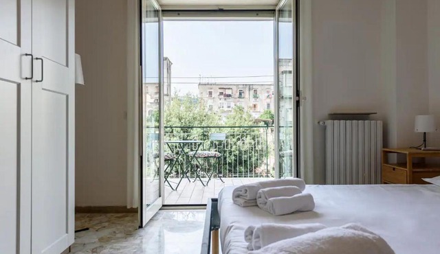 Appartamento 2BR per 5 con Patio Privato - Vicino Centro