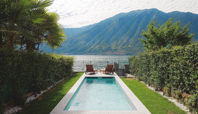 Authentic house with private pool and garden by the lake shore! - Casa Melete