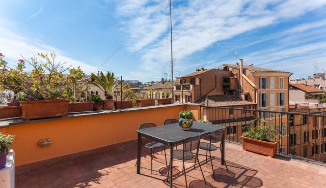 Baullari Terrace | Design and comfort in Campo de' Fiori