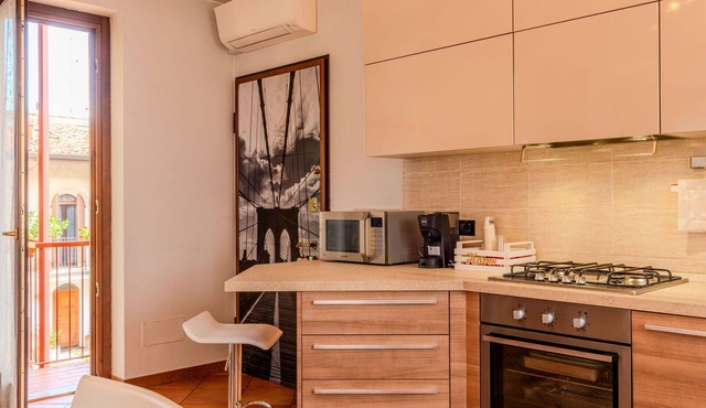 Beautiful apartment for 4 people with A/C, WIFI, TV and balcony