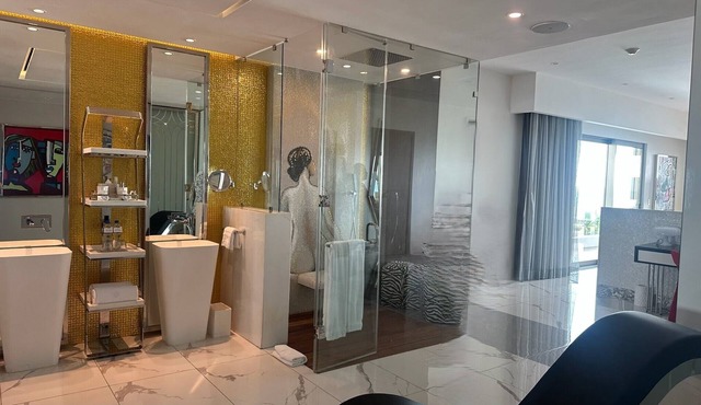 Chic resort with unique interior and plunge pool in fabulous Cancún