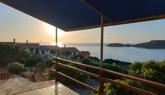 Comfortable House with Large Terrace Sea View - Pistis - Green Coast-Arbus